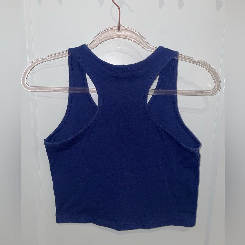 Cropped Racerback Tank Top - Size M - Picture 6 of 6